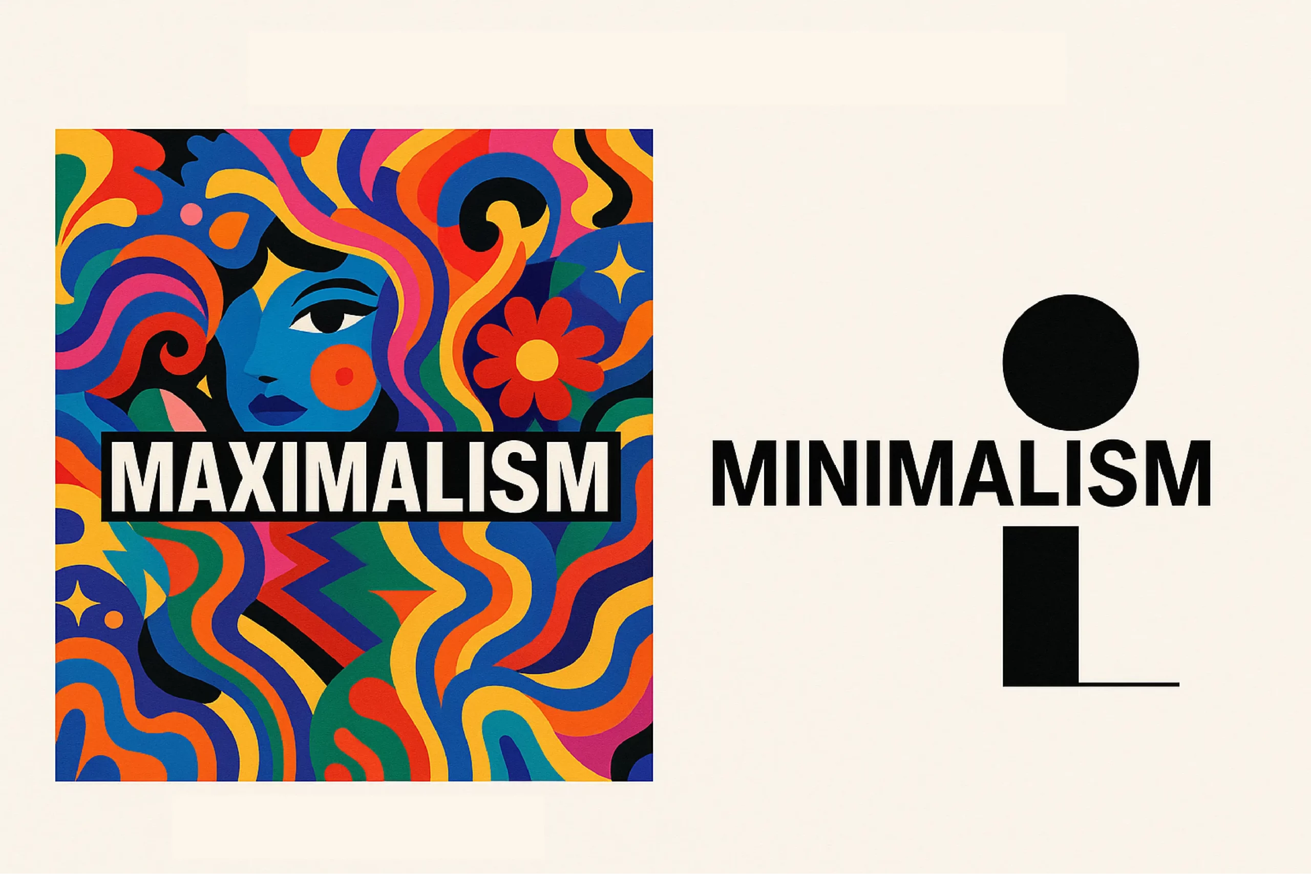 Design Dichotomies: Navigating Between Maximalism and Minimalism
