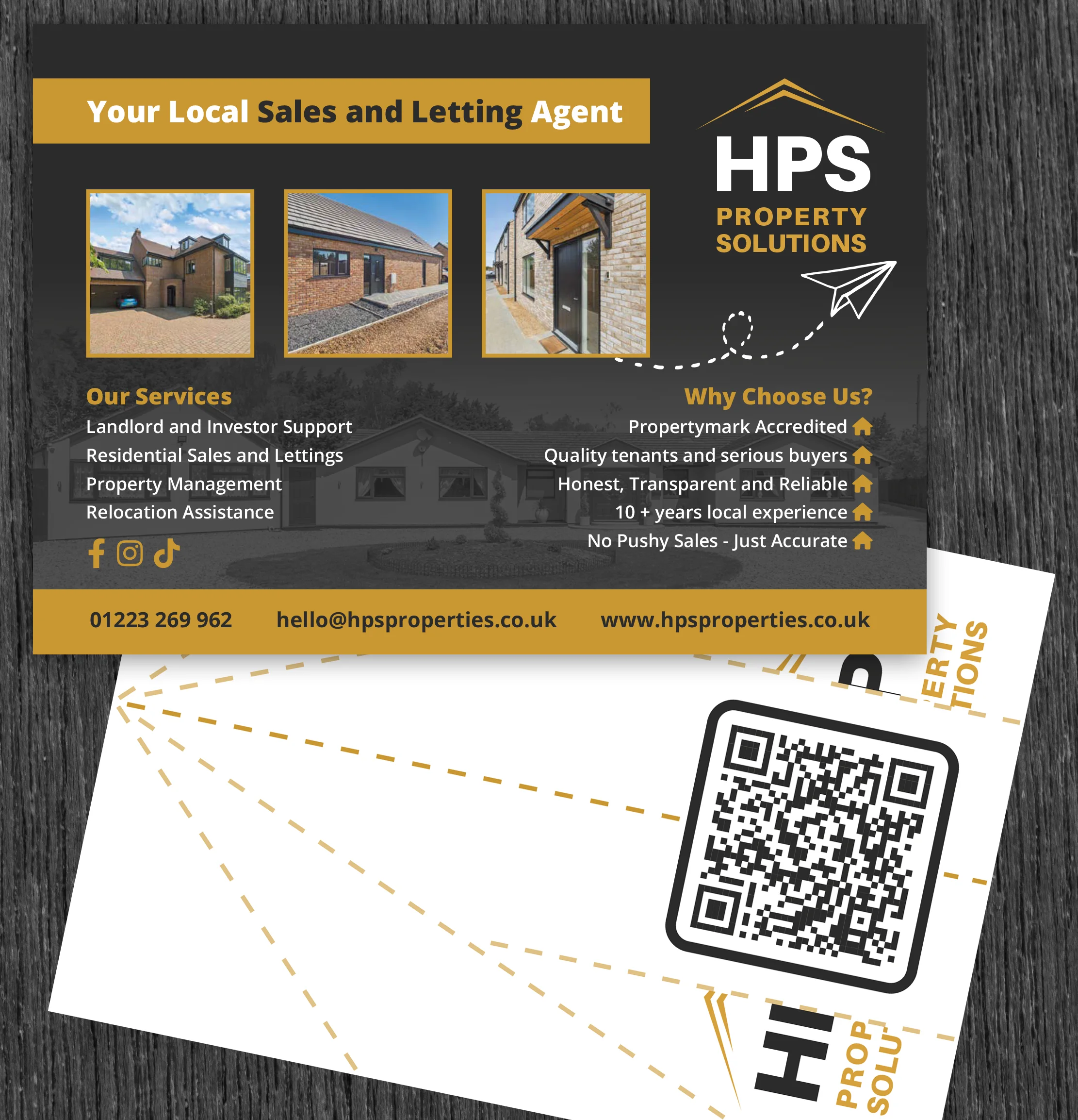 HPS Property Solutions — Creative Direct Mail Campaign